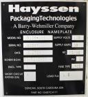 Used Hayssen Vertical Form Fill Seal Bagger with Mateer Auger Filler
